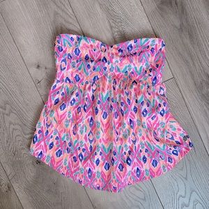 Roxy Strapless Top Pink XS